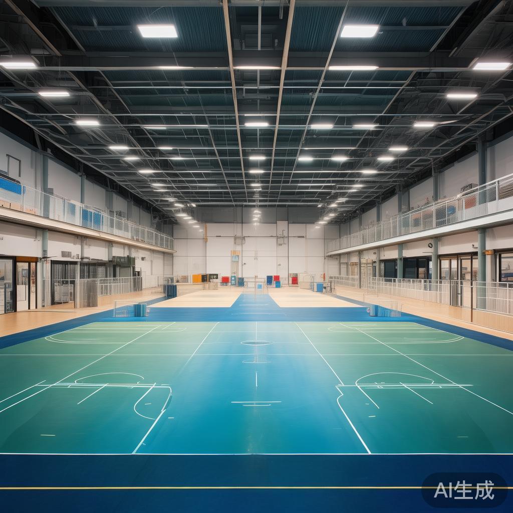 海德体育配备先进的运动设施，场地类型多样，涵盖篮球