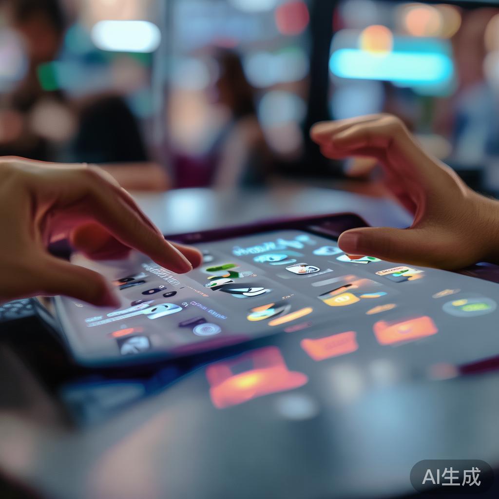 在应用商店的搜索栏中输入“海德体育”，系统会自动显